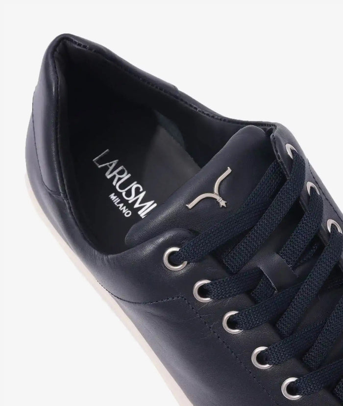Leather Sneakers Edward White Sport Shoe