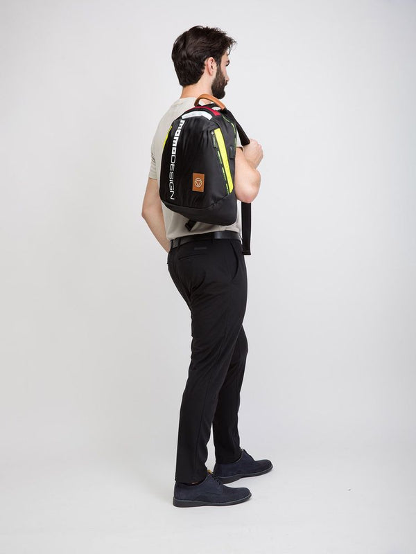 Momo Design 100% Genuine Leather backpack in black