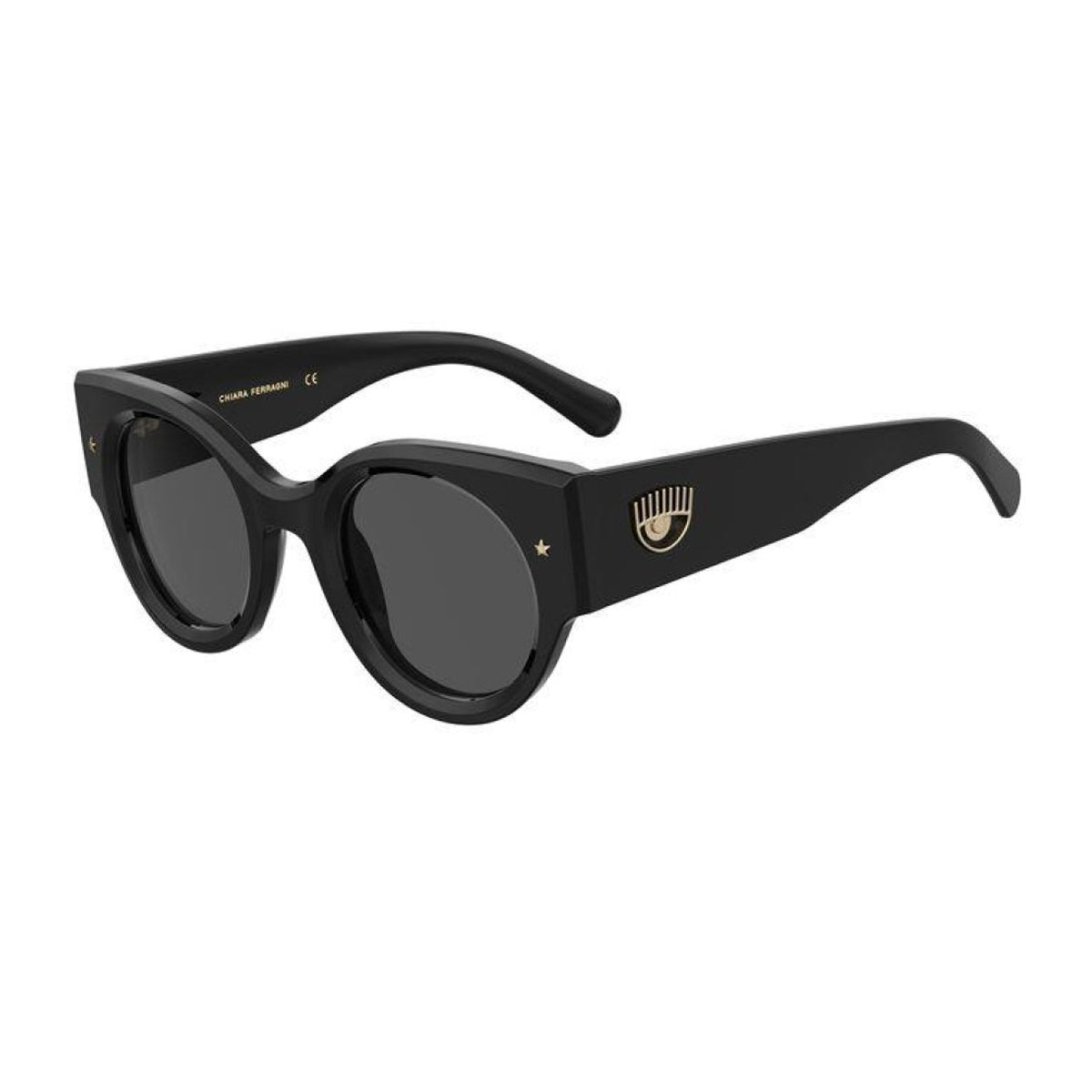 Cf 7024-s 807-IR BLACK Nero Acetate Occhiali Sole