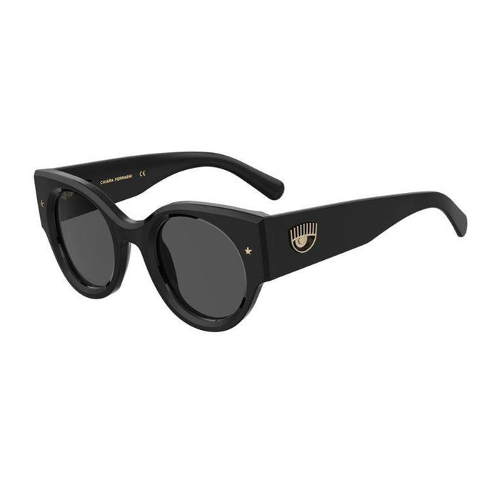 Cf 7024-s 807-IR BLACK Nero Acetate Occhiali Sole