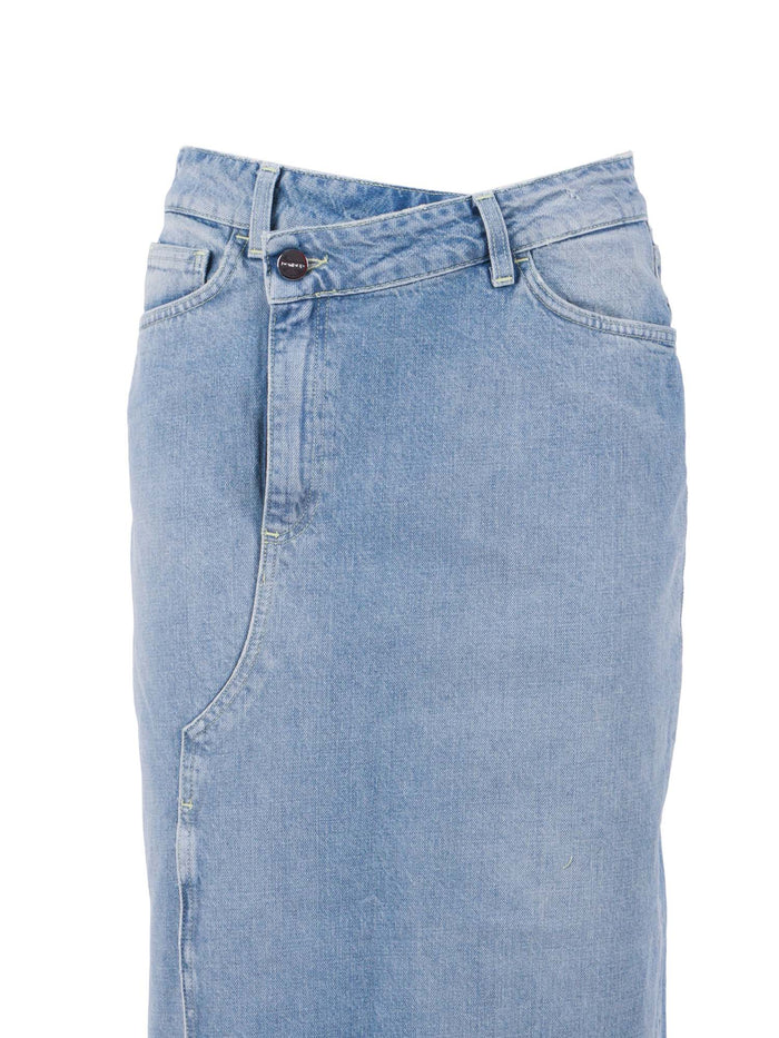 Skirt Blue Cotton
