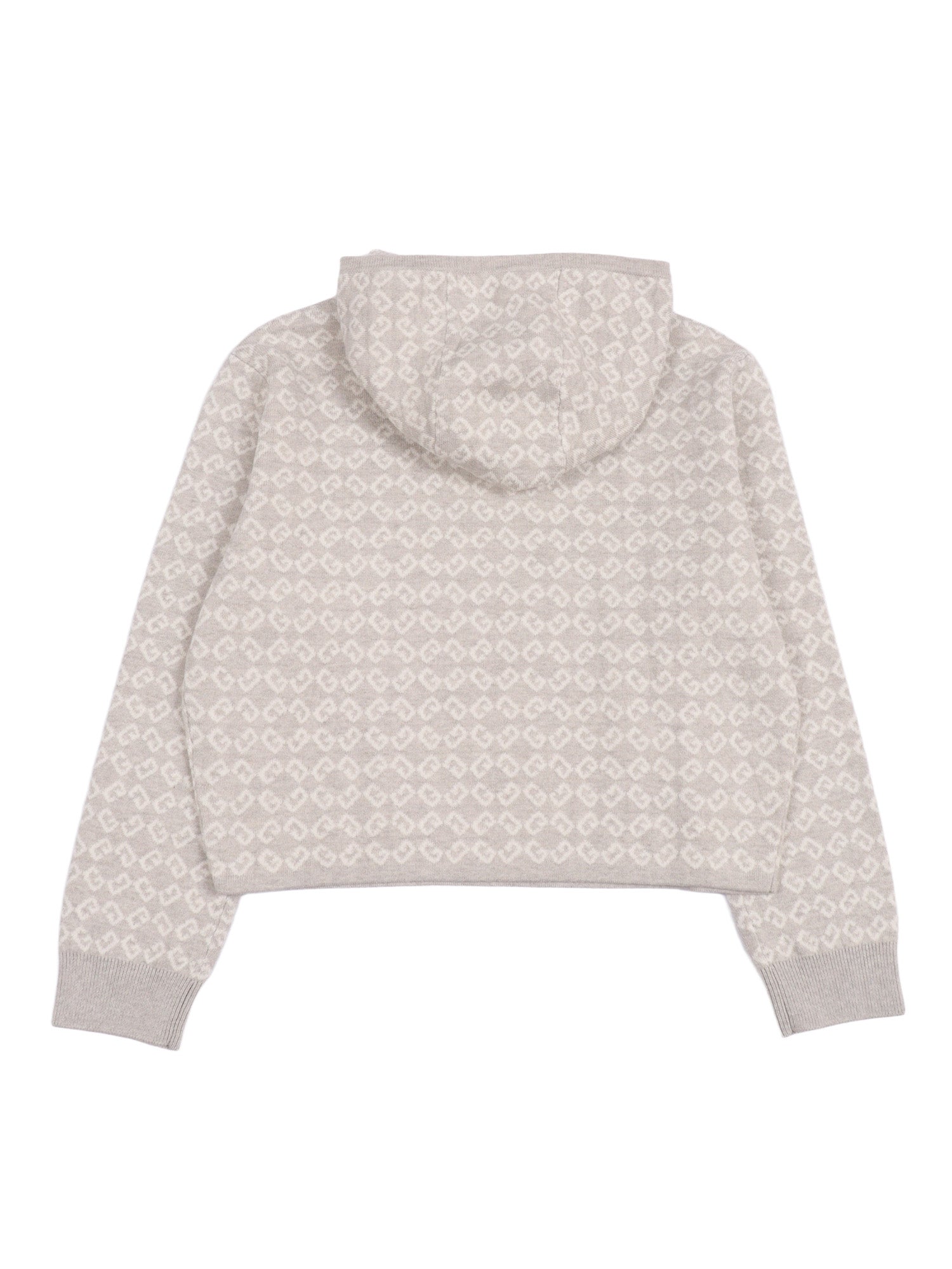 Sweater Grey Cotton Cashmere Crewneck