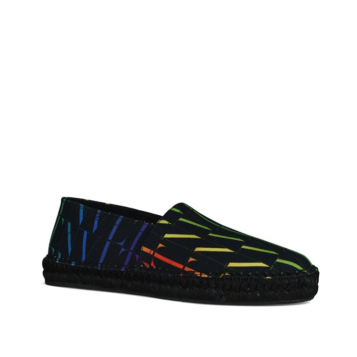 Garavani Vlnt Espadrillas Black Canvas