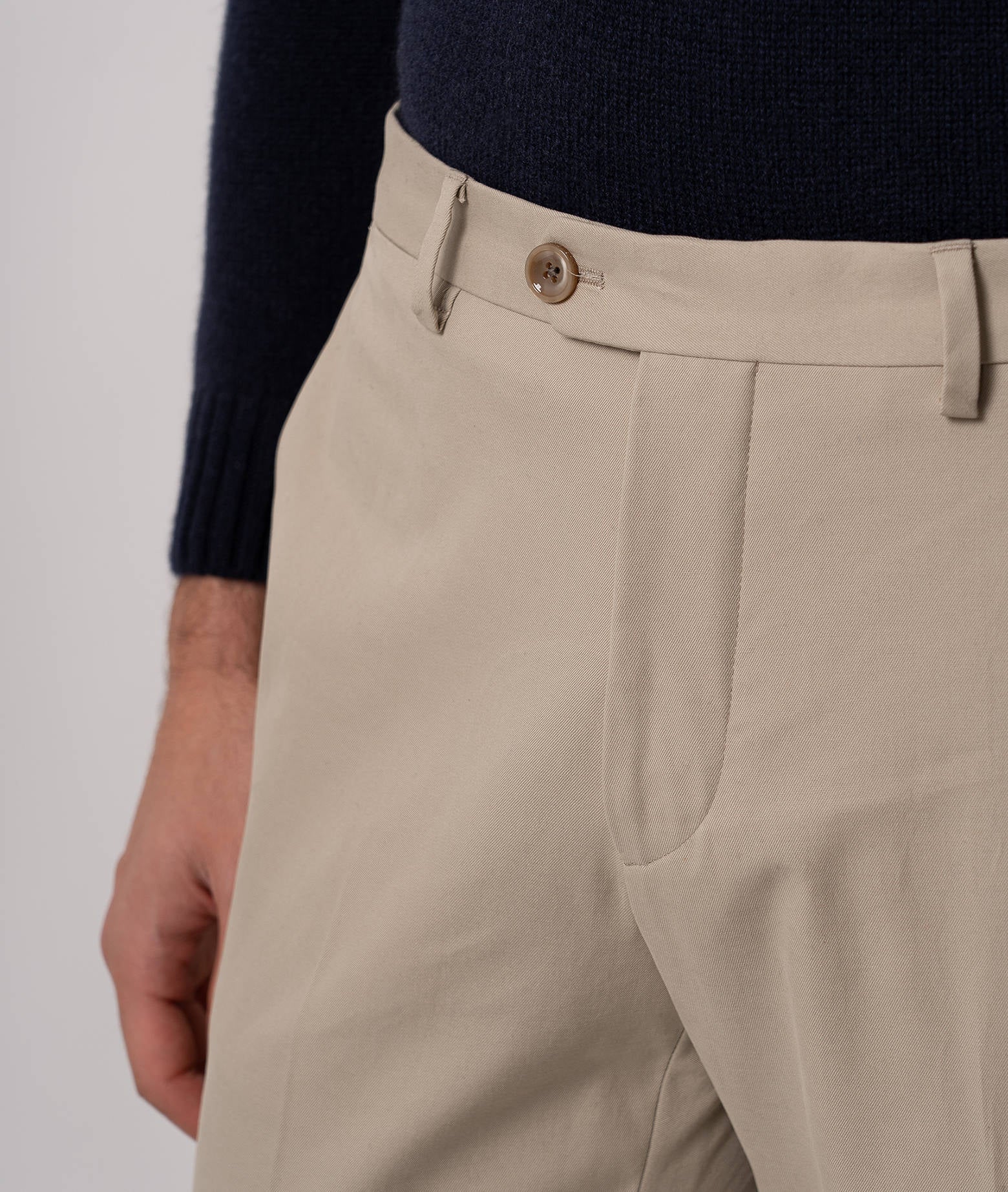 Cotton Chino Gstaad Olive Sportswear Trousers