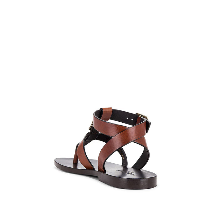 Hardy Leather Sandals Brown Calf
