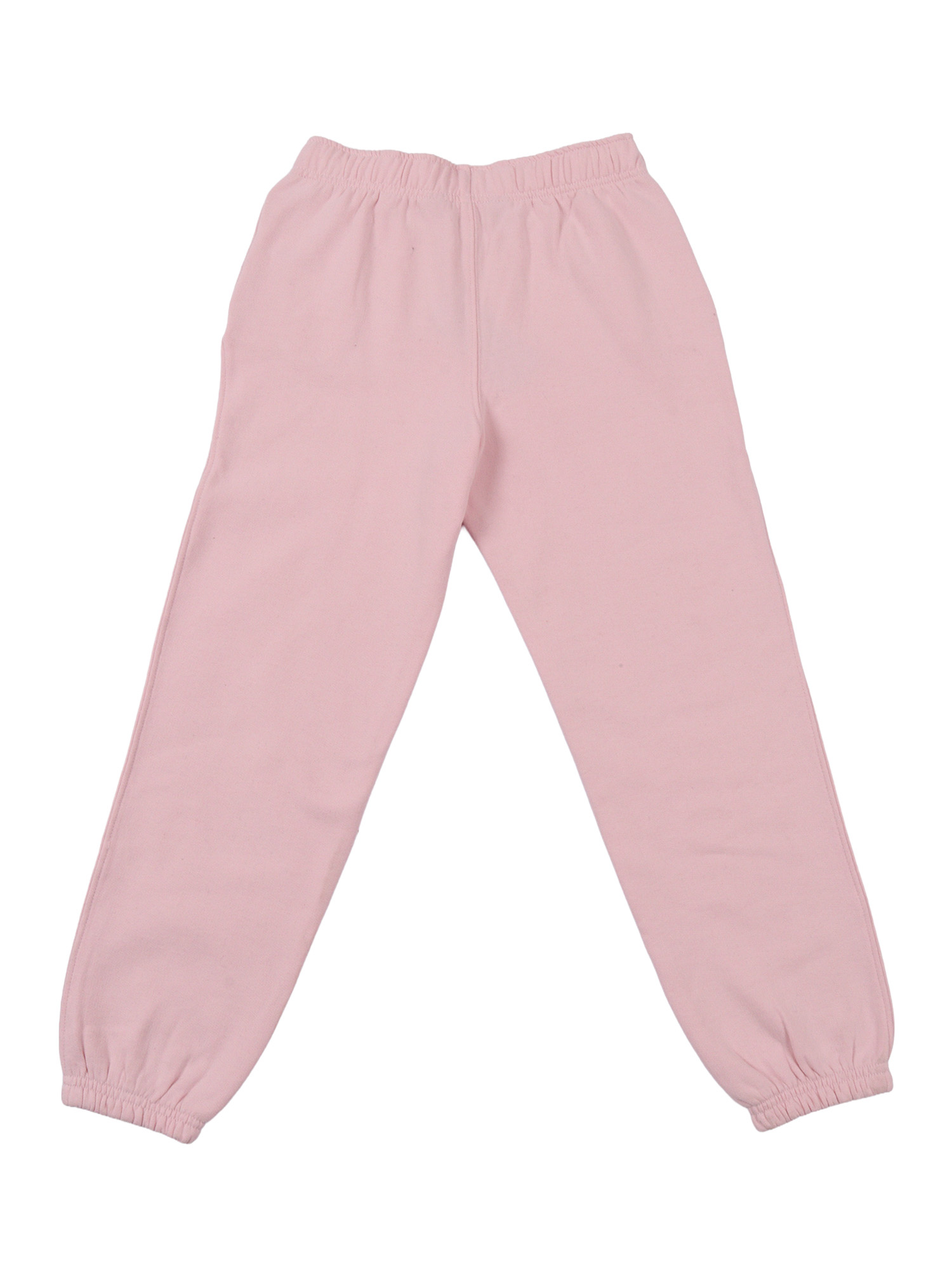 PO PANT-PANTS-ATHLETIC Pink Cotton Polyester Trackpants