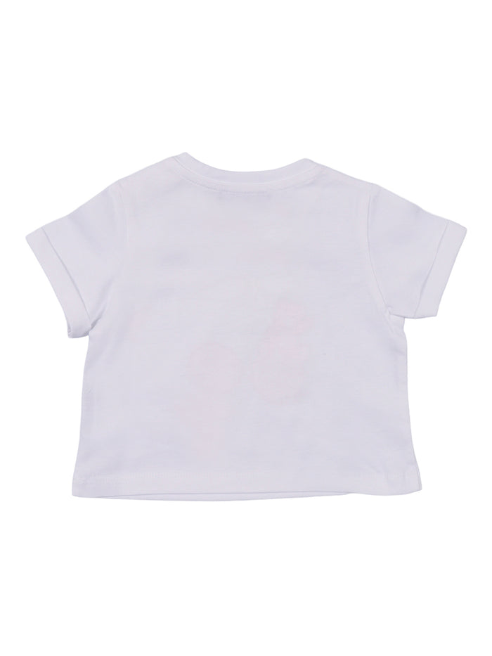 SHORT SLEEVE BLOUSE White Cotton