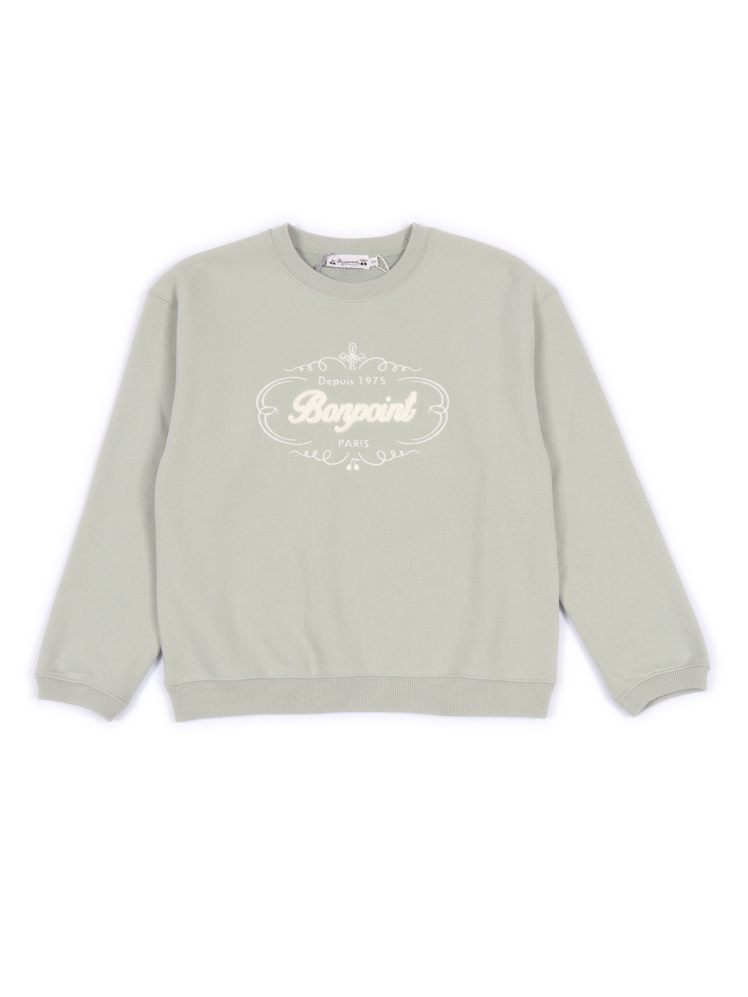 Tonino Sweatshirt Grey Organic Cotton