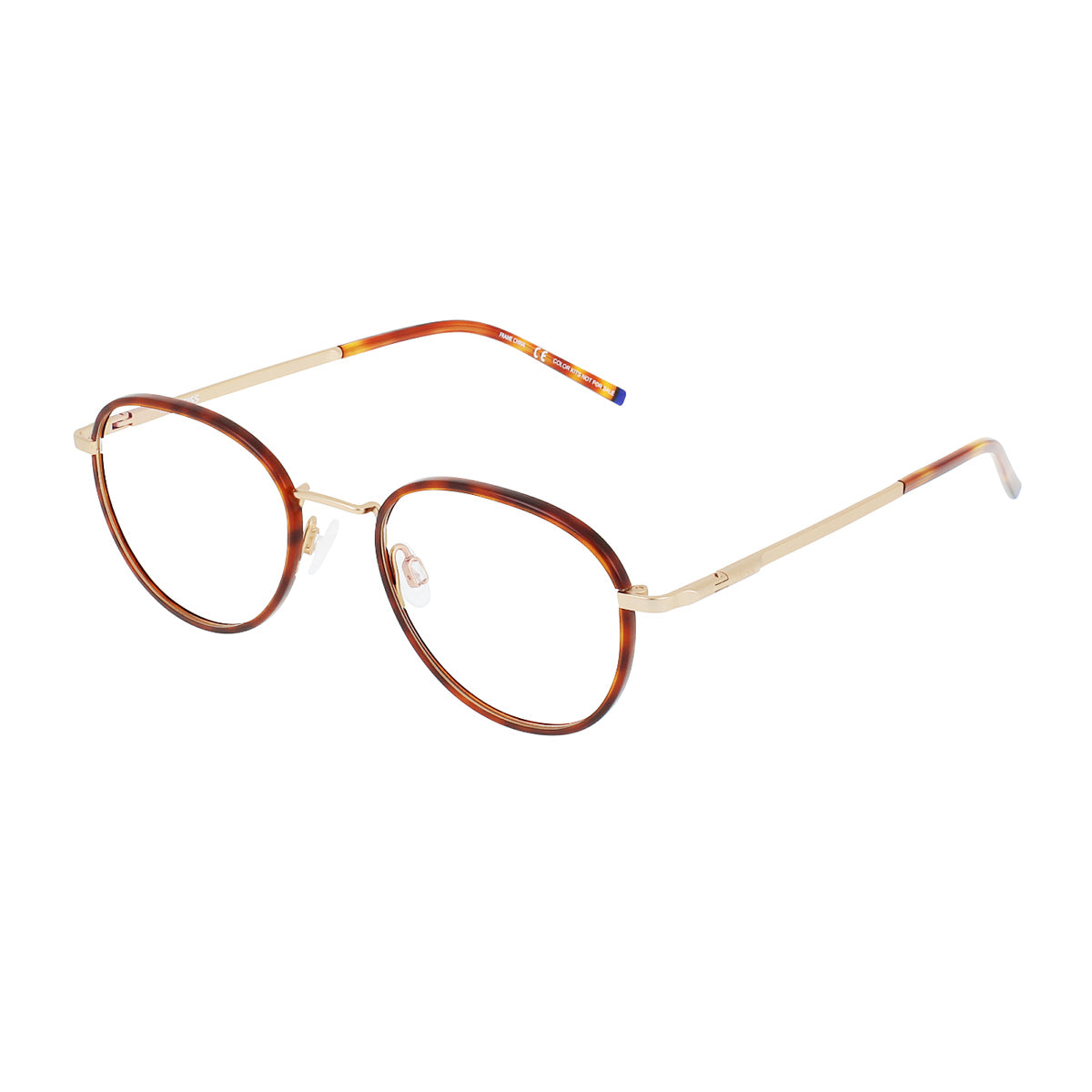 ZS22104 243 honey tortoise gold Marrone Celluloid Occhiali Vista