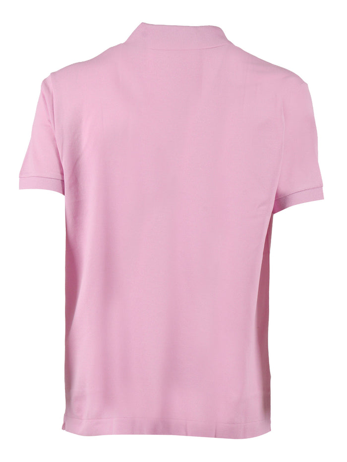 BEST SHORT SLEEVE POLO Pink Cotton Sleeves