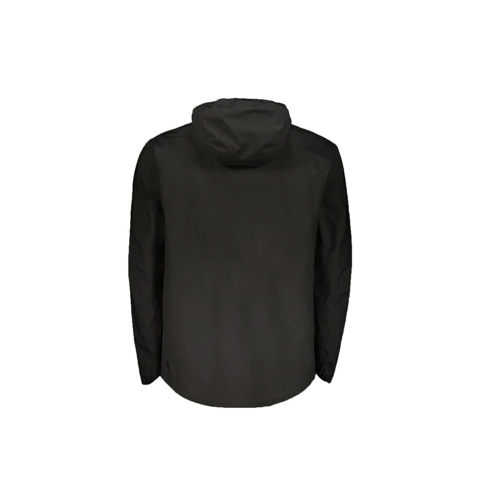 Herno Lightweight Hooded Jacket Black Polyester