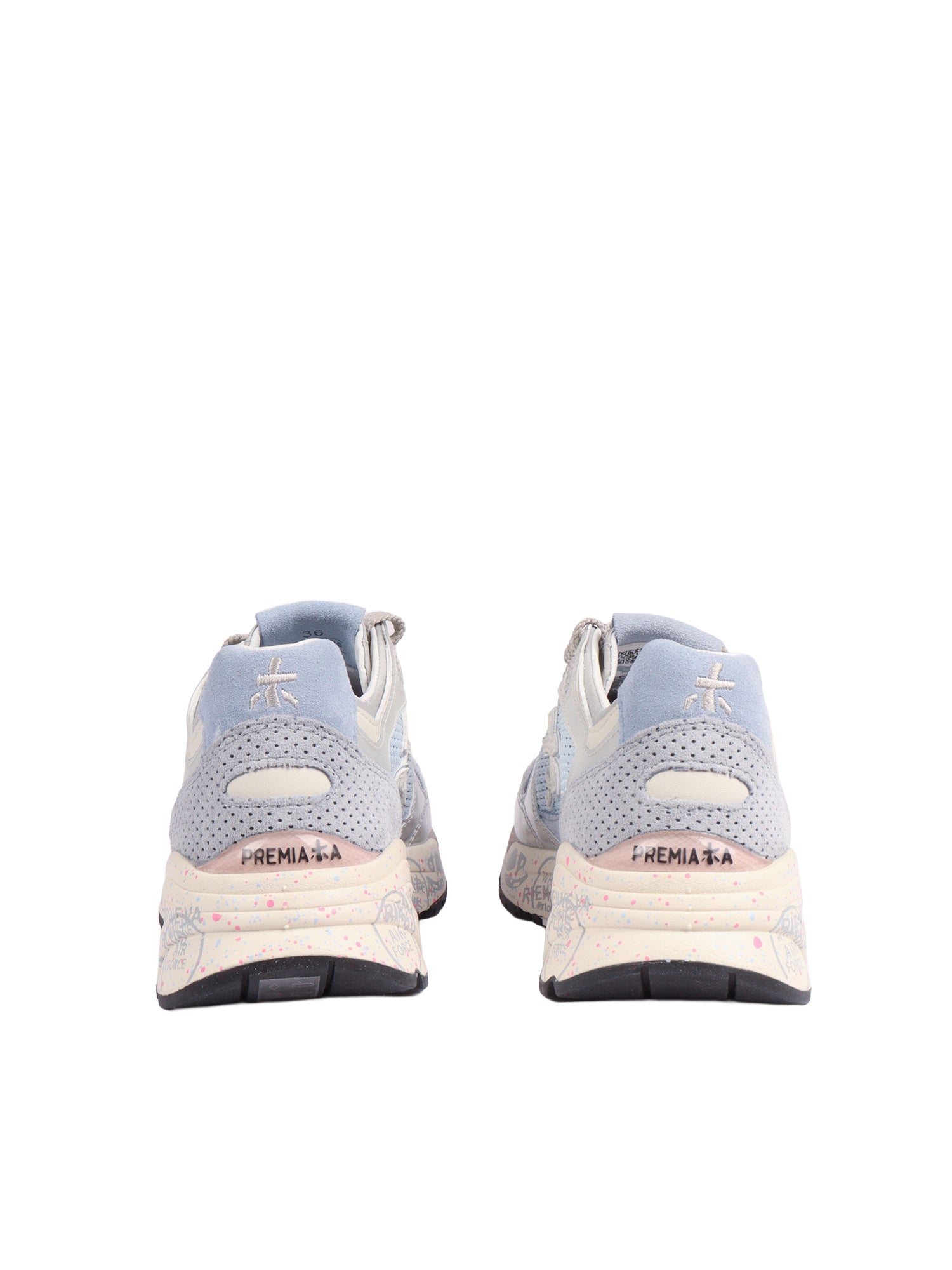 Mased Sneakers Light Blue