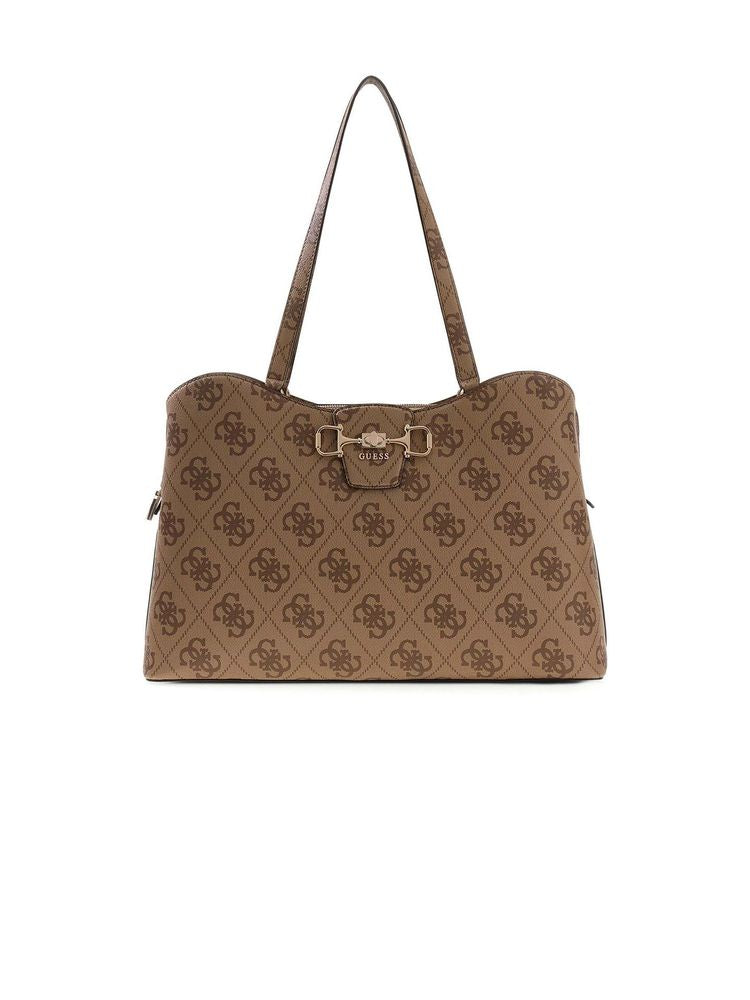 Guess 100% Polyurethane tote bag in beige