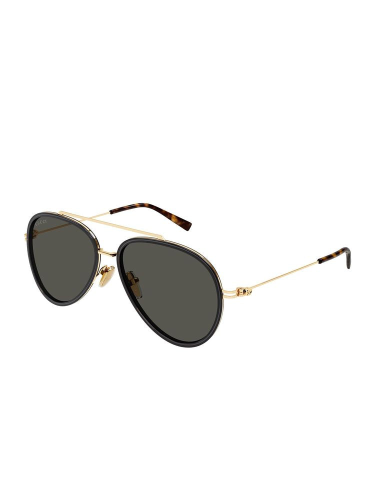 Gucci GG1981S Plastic frame sunglasses in grey