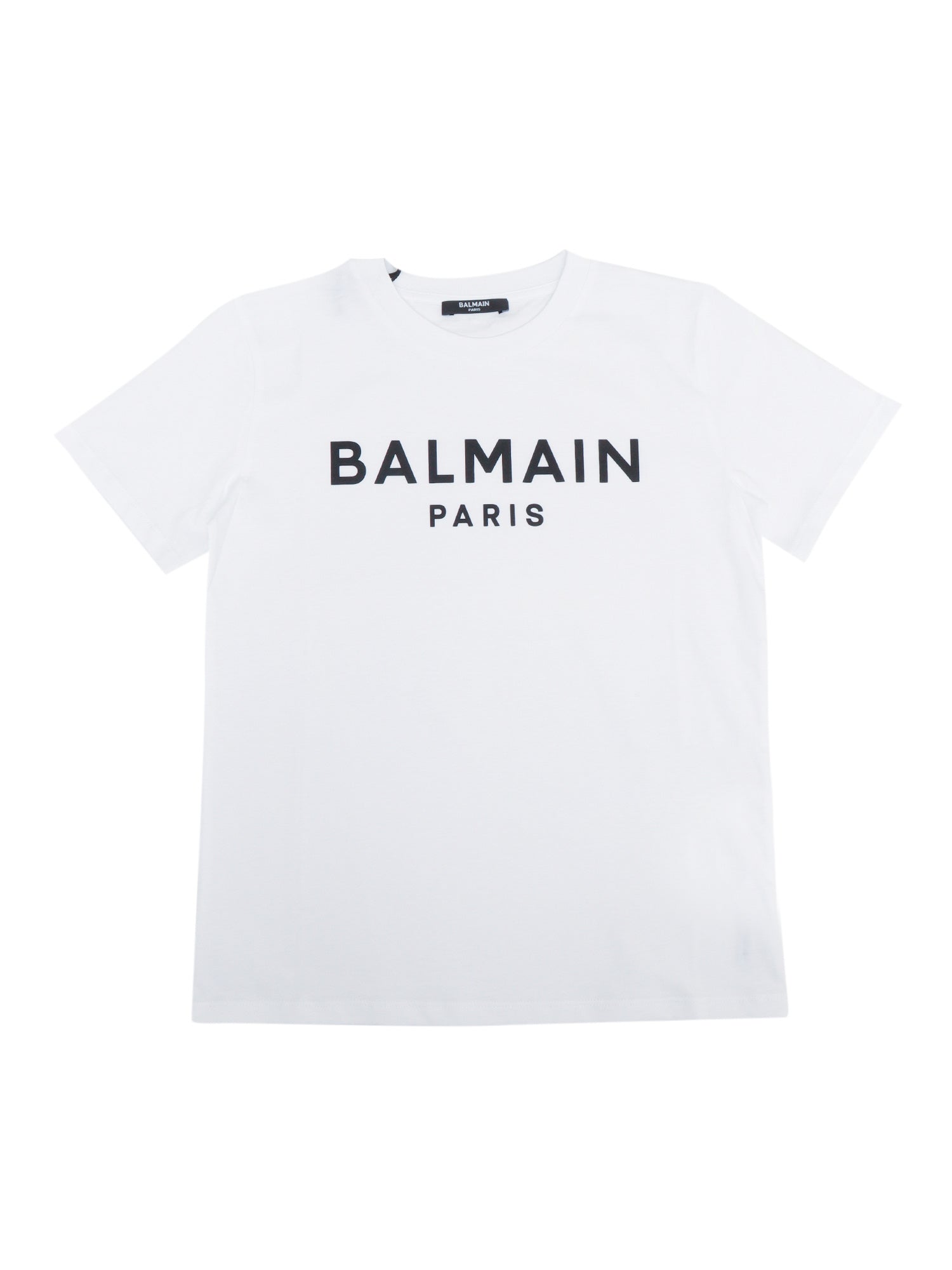 T-SHIRT-TOP White Cotton Short Sleeves T-shirt