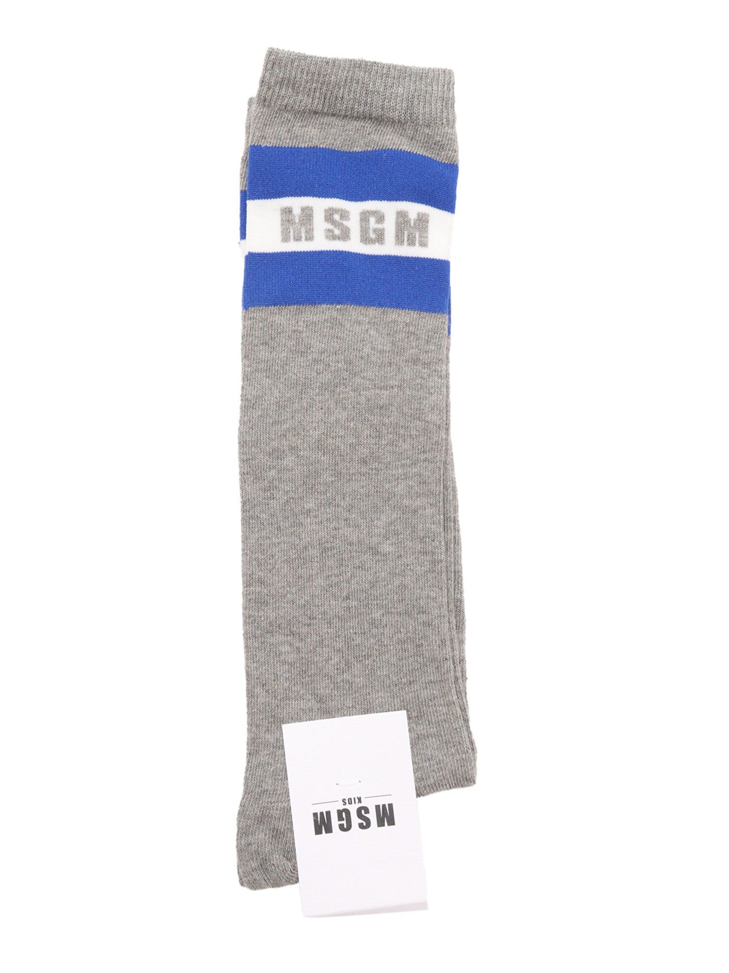 Long Socks Unisex Grigio Melange-Grey Me 90 Cotton Nylon Elastane