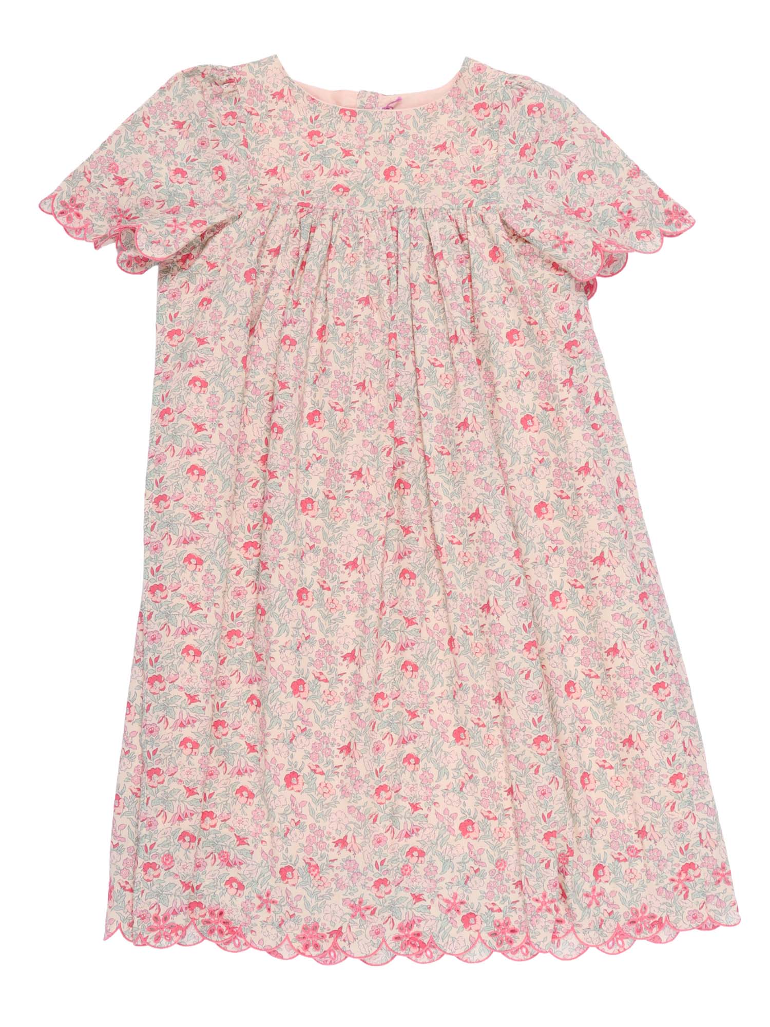 Lysiane Dress Pink Organic Cotton
