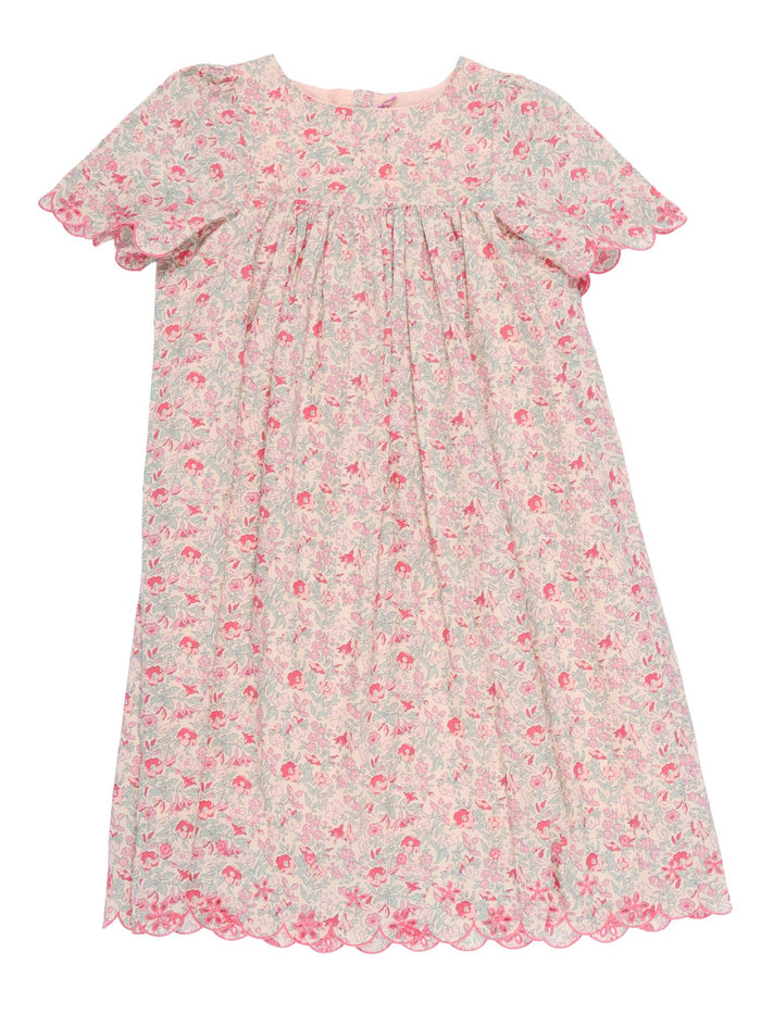 Lysiane Dress Pink Organic Cotton