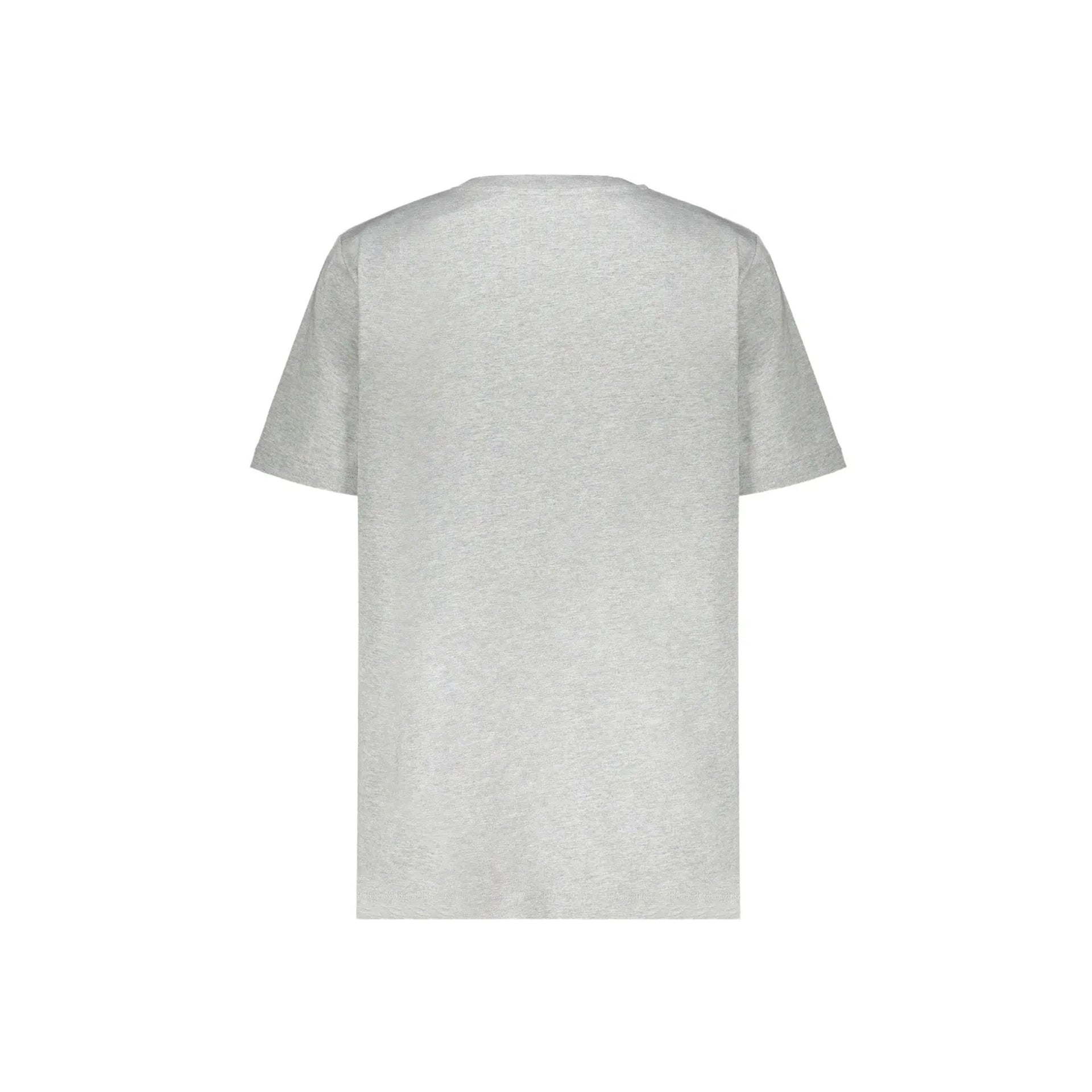 Logo T-Shirt Gray Cotton