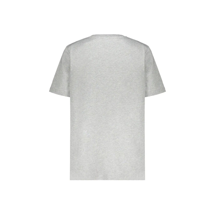 Logo T-Shirt Gray Cotton