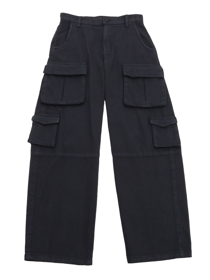 Trousers Blue Cotton
