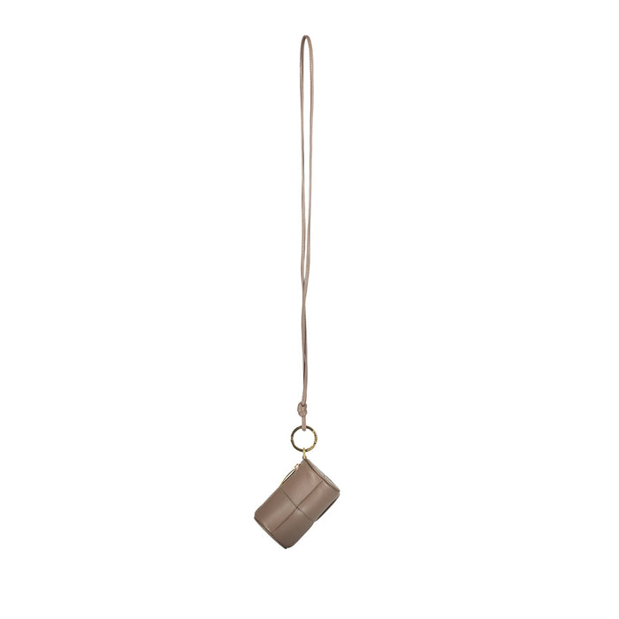 Leather Coin Purse Brown Lamb