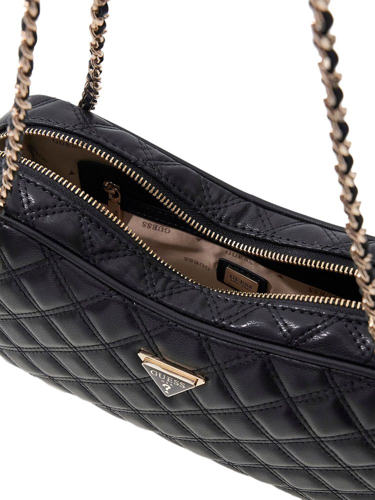Guess 100% Polyurethane shoulder bag in black