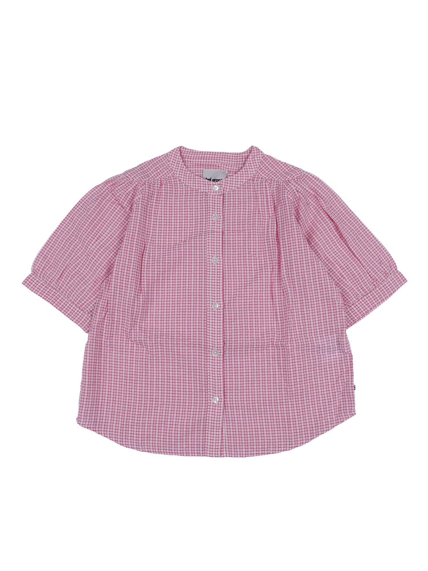 HOPSA61 C1408 SHIRTS Pink Cotton Modal