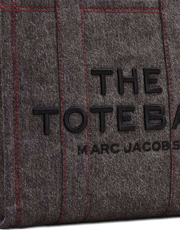 Marc Jacobs 100% Cotton tote bag in black