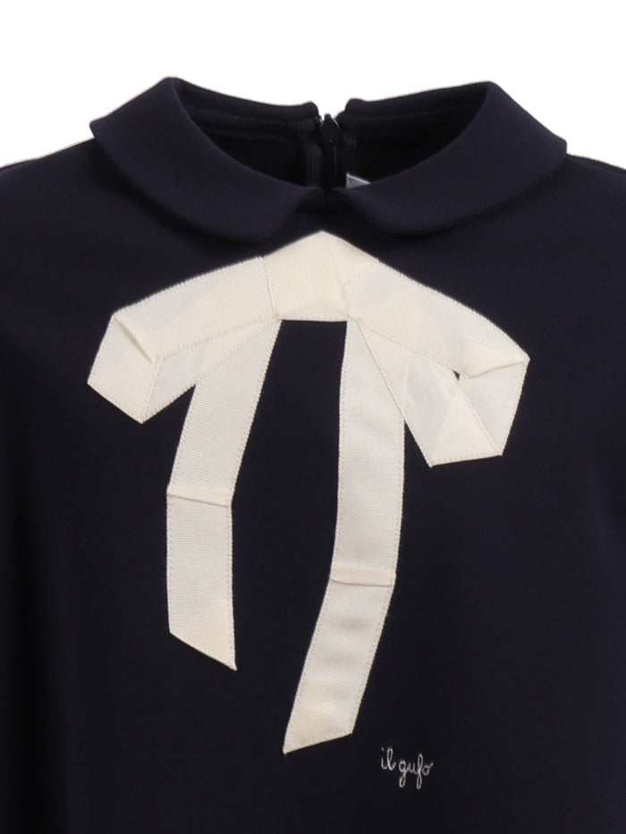 LONG SLEEVED DRESS Blue