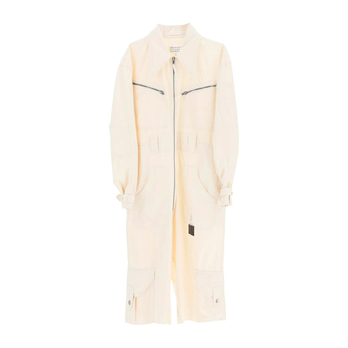 Cotton Jumpsuit White