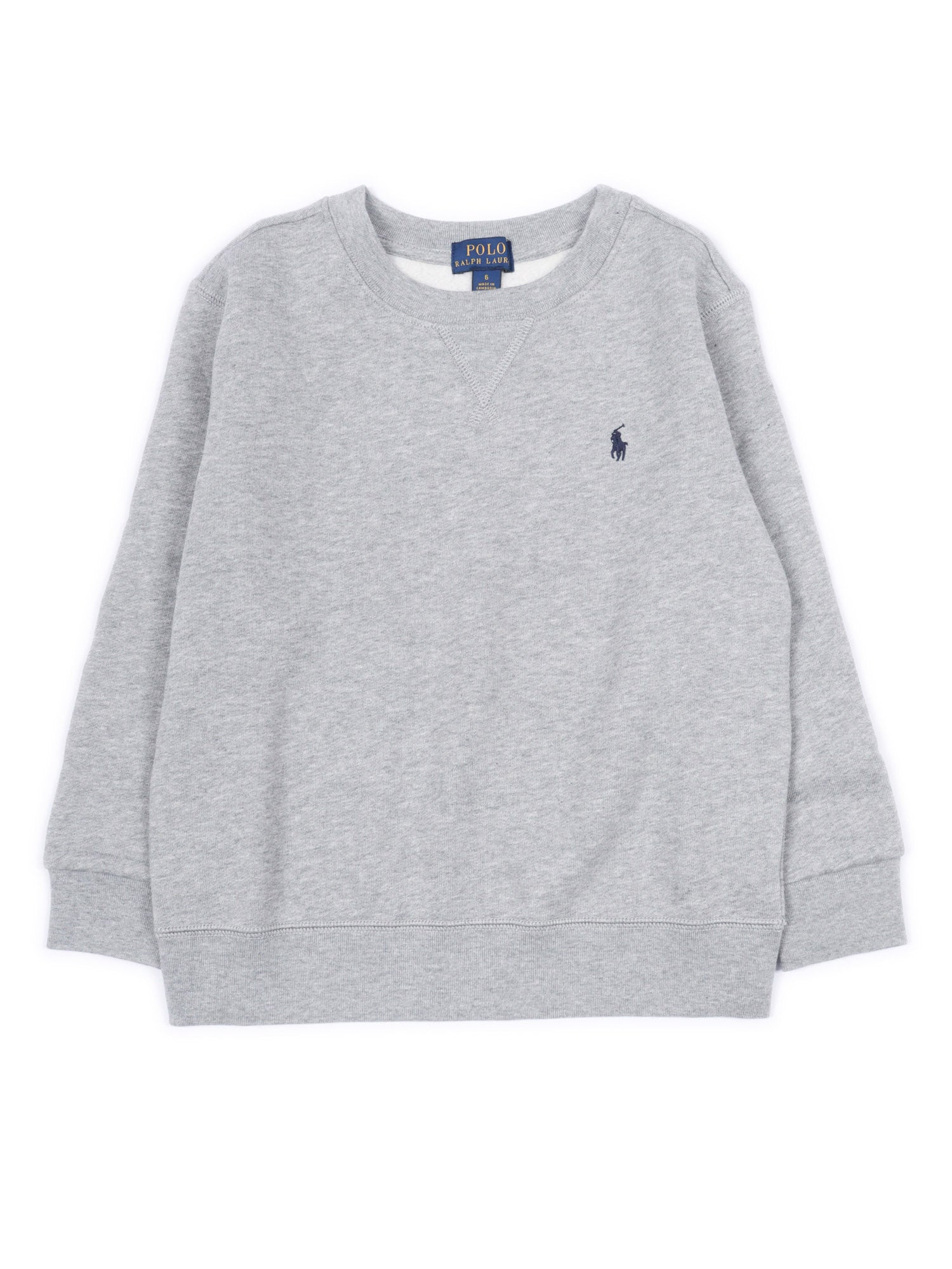 Ls Cn-Tops-Knit Grey Cotton Polyester Top