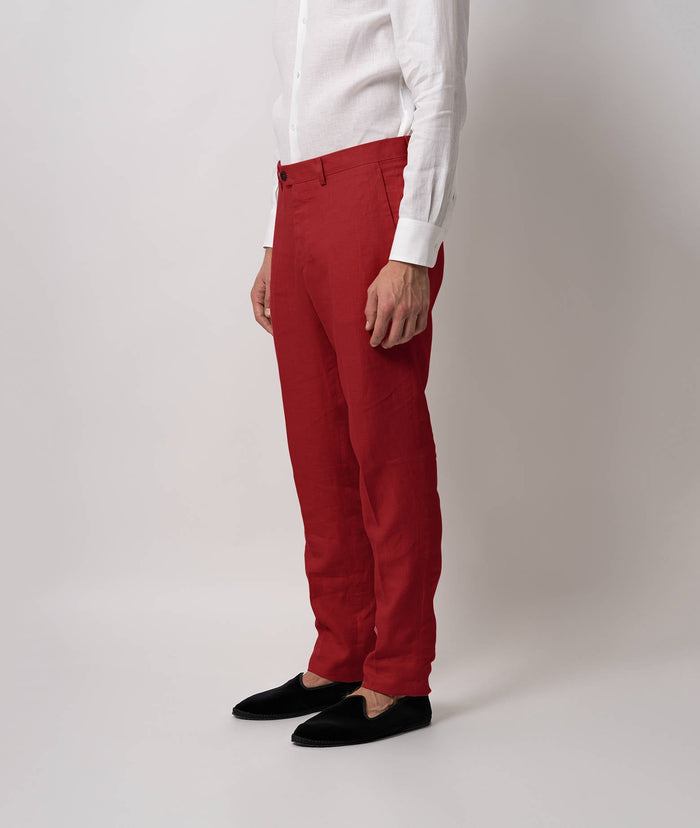 Linen Trousers Ubud Navy Sportswear