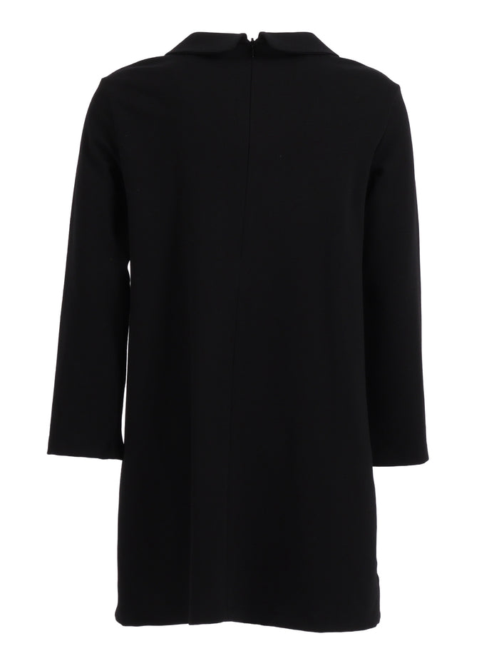 LONG SLEEVED DRESS Black
