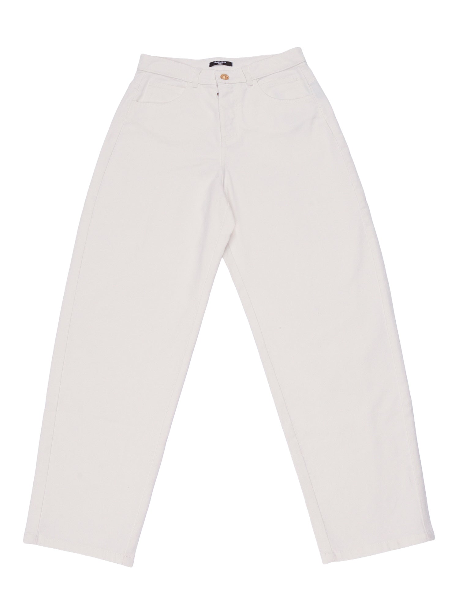 Trousers White Cotton
