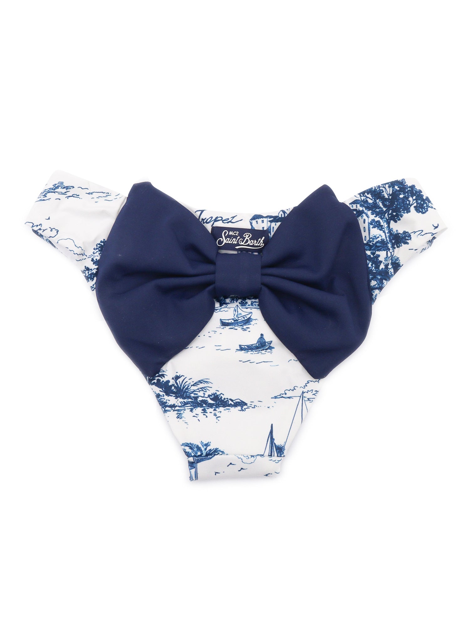 SLIP WITH BOW Multicolor Polyamide Elastane Costume