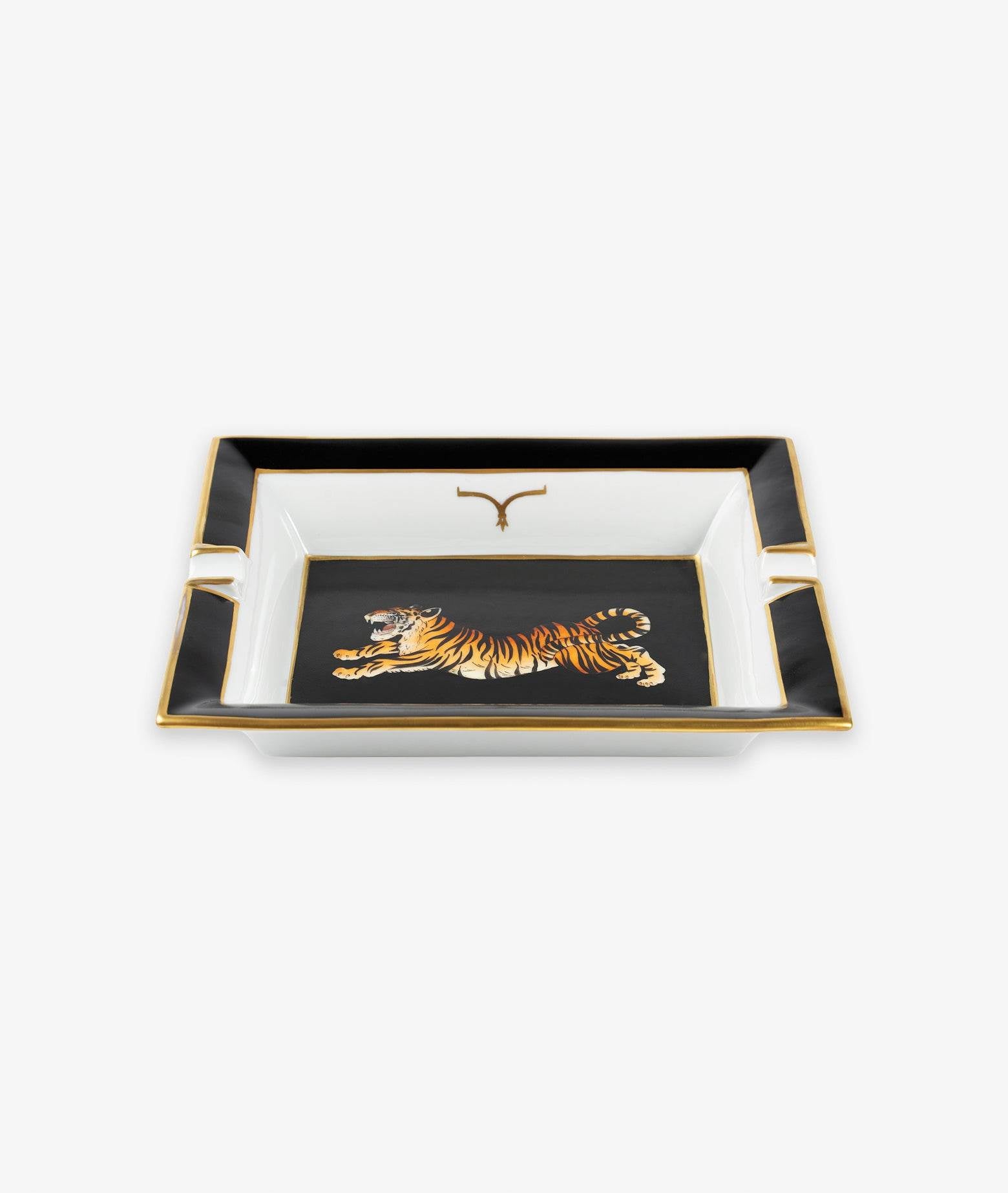 Ashtray Tigre White