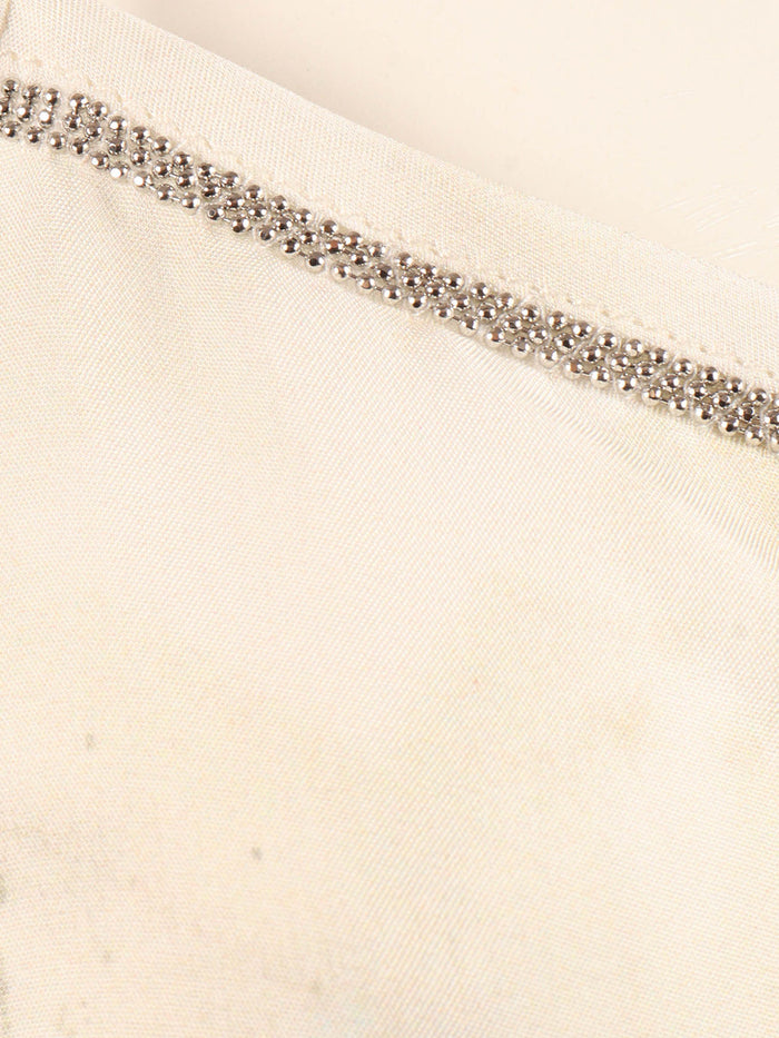 CAMISOLE Beige Viscose Shirt