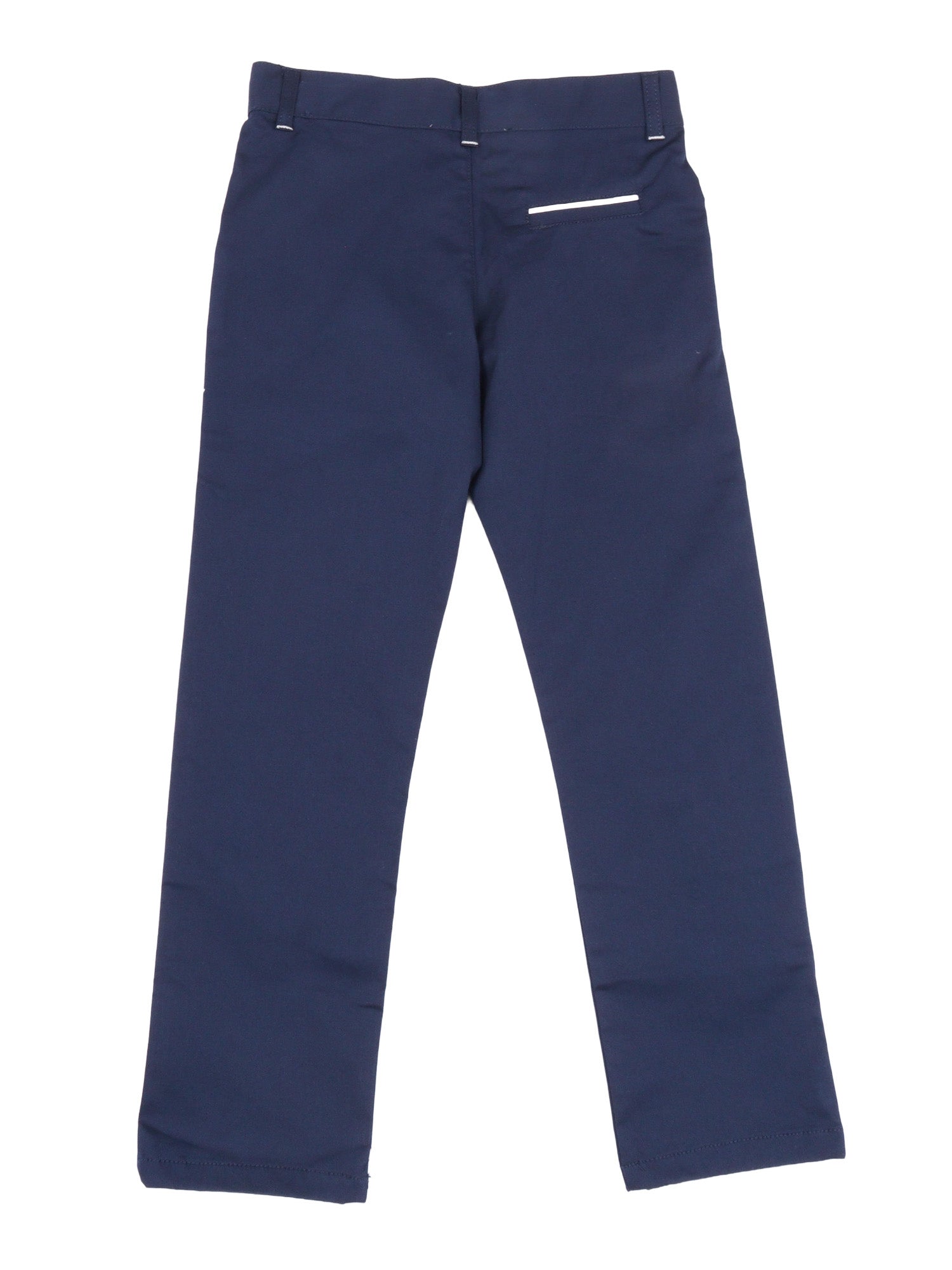 Pantalone Elegante Blue Cotton Elastane Pant