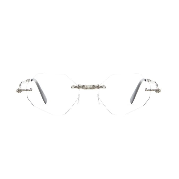 Kuboraum H44 SI Argento Metal Occhiali Vista