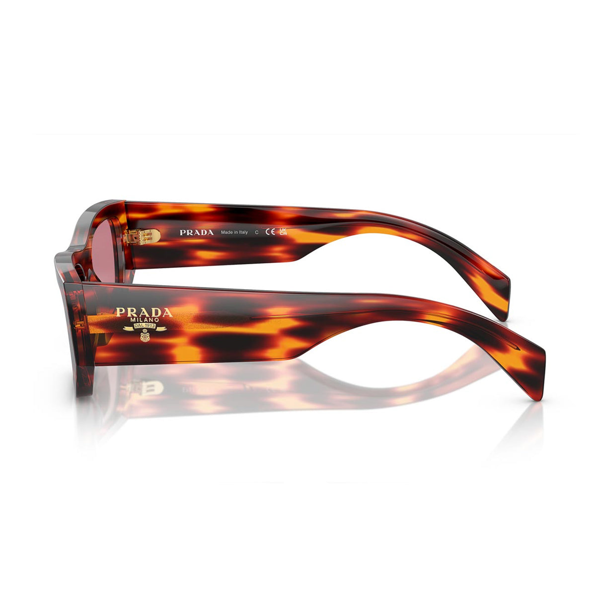 PRA01S 13O80B Arancione Acetate Occhiali Sole