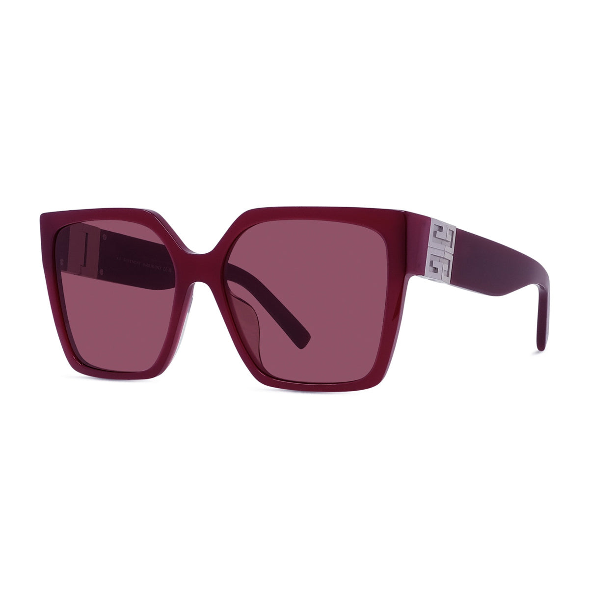 Givenchy GV40056U 4G 69s Bordeaux Rosso Acetate Occhiali Da Sole