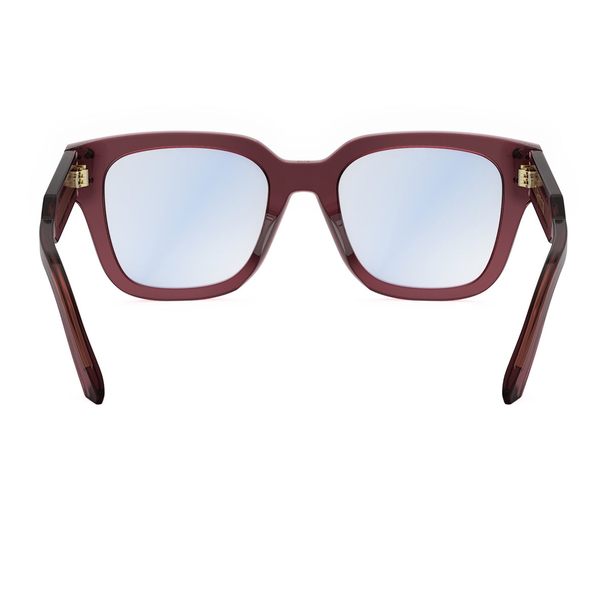 DiorSignatureO S5I 35BB Bordeaux Transparent Rosso Acetate Occhiali Da Vista