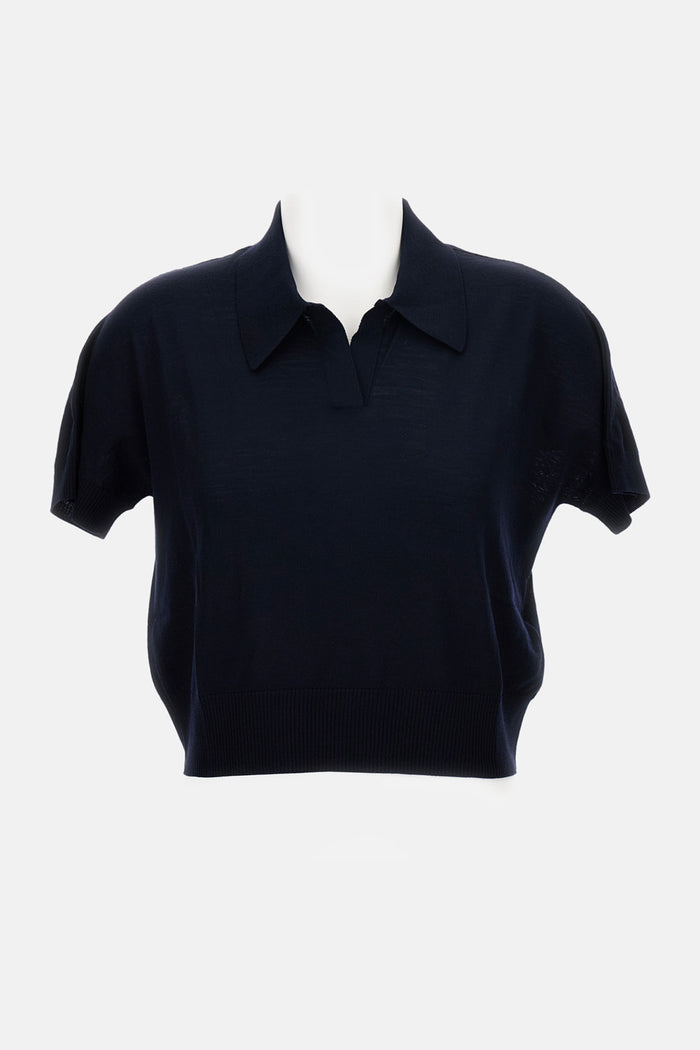 KHAITE Top Blue Wo Ea Pa