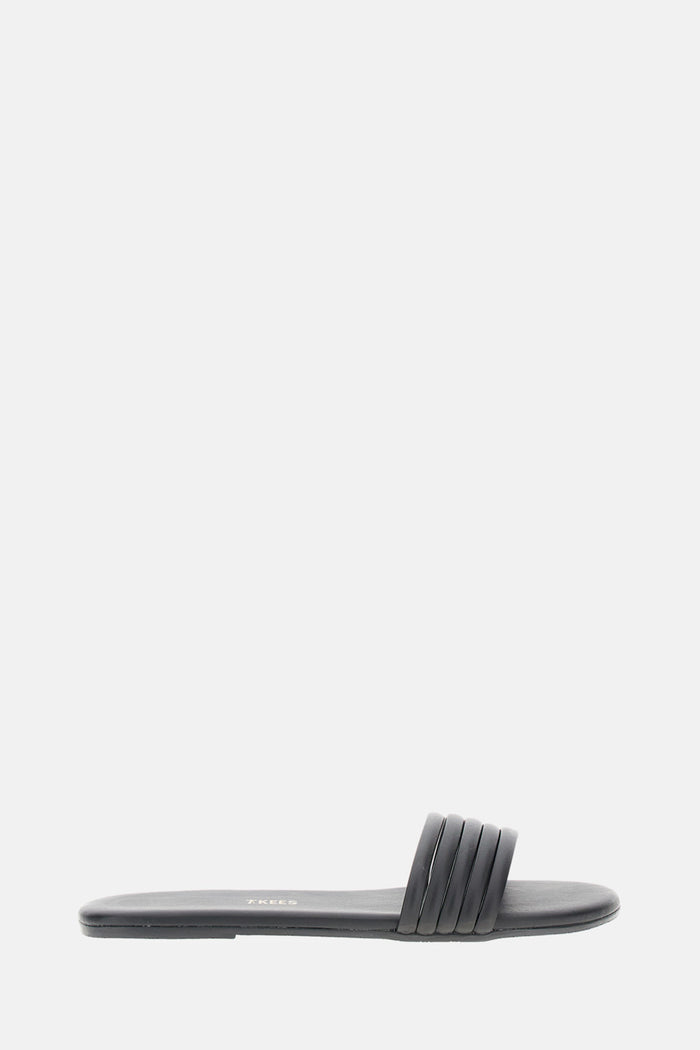 TKEES Sandals Black Bovine Leather