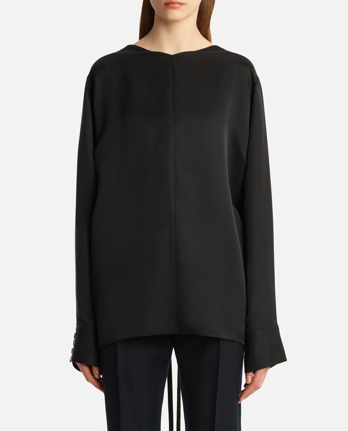KHAITE Shirts Black Cu Se