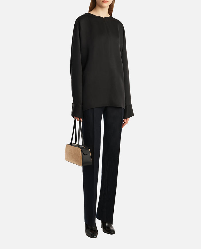 KHAITE Shirts Black Cu Se