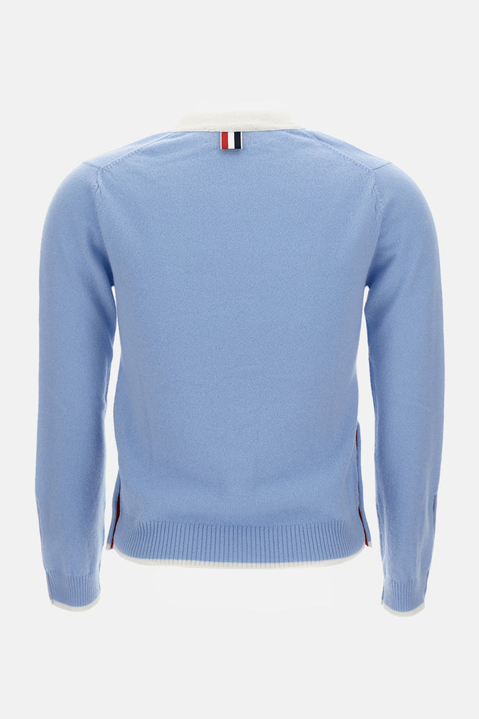 Thom Browne Sweaters Clear Blue