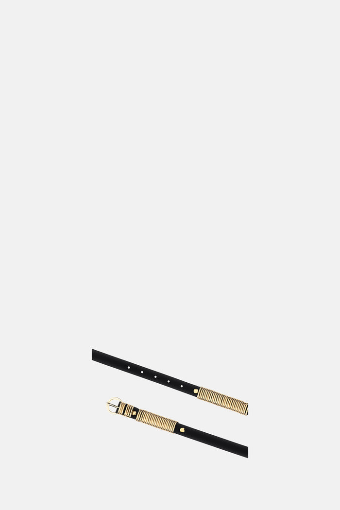 Federica Tosi Belts Black Leather