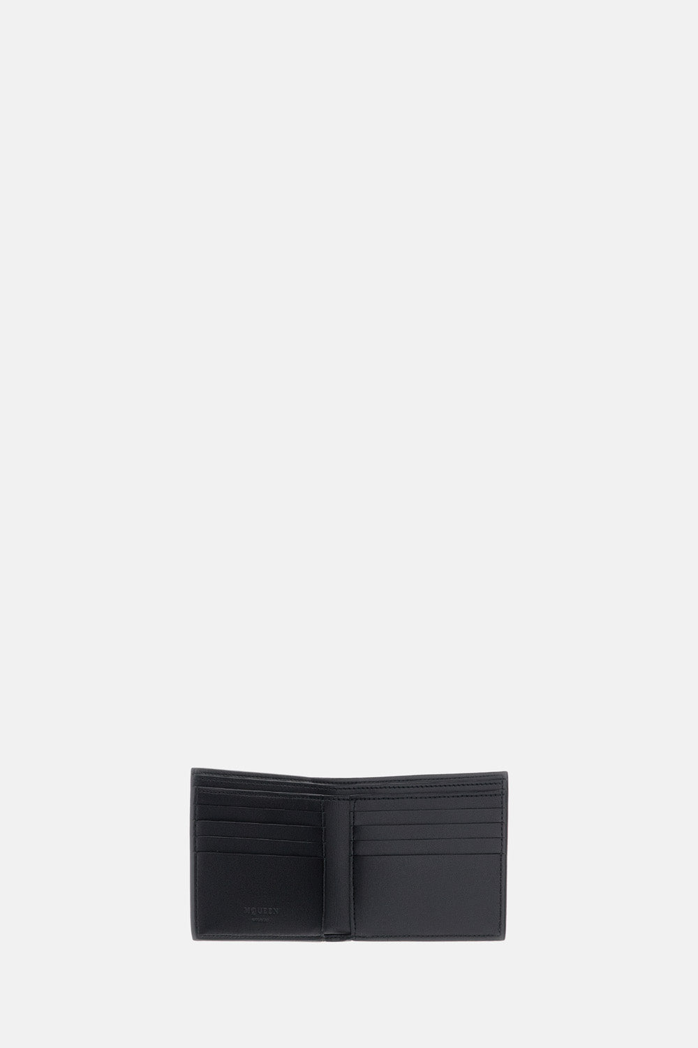 Alexander McQueen Wallets Black Calfskin Leather